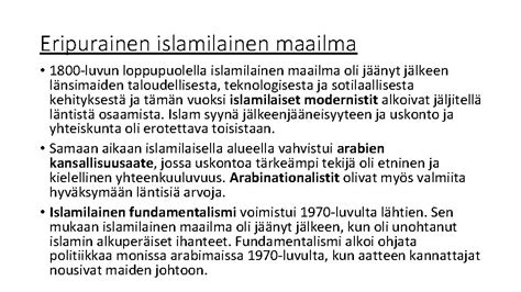  Uraabien kapinan islamilainen fundamentalismi ja brittiläinen imperiumin vastainen taistel